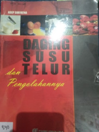 Image of DAGING SUSU TELOR DAN PENGOLAHANNYA