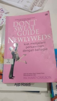 Image of DONT SWEAT GUIDE FOR NEWLYWEDS