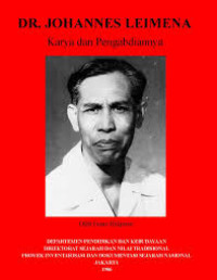 Image of DR. JOHANES LEIMENA (KARYA DAN PENGABDIANNYA)