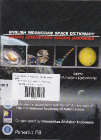 Image of ENGLISH INDONESIA SPACE DICTIONARY