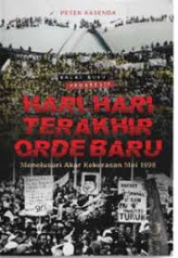 Image of HARI HARI TERAKHIR ORDE BARU