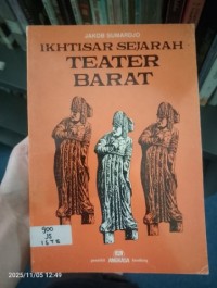 Image of IKHTISAR SEJARAH TEATER BARAT