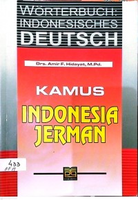 Image of Kamus Indonesia Jerman Worterbuch: INDONESISCHES UND DEUTSCH