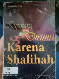 Image of KUPINANG DIRIMU KARENA SHALIHAH