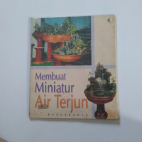 Image of Membuat miniatur air terjun