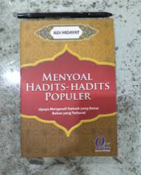 Image of MENYOAL HADITS-HADITS POPULER