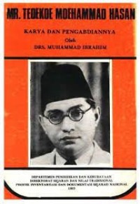 Image of MR.TOEKEO MOEHAMMAD HASAN Karya dan pengabdiannya