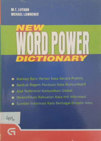 Image of NEW WORD POWER DICTIONARY