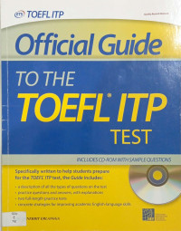 Image of OFFICIAL GUIDE TO THE TOEFL ITP TEST