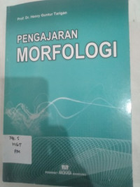 Image of PENGAJARAN MORFOLOGI