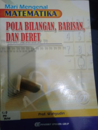 Image of POLA BILANGAN, BARISAN, DAN DERET