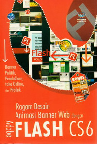 Image of RAGAM DESAIN ANIMASI BANNER WEB DENGAN ADOBE FLASH CS6