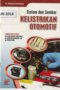 Image of SISTEM DAN SUMBER KELISTRIKAN OTOMOTIF